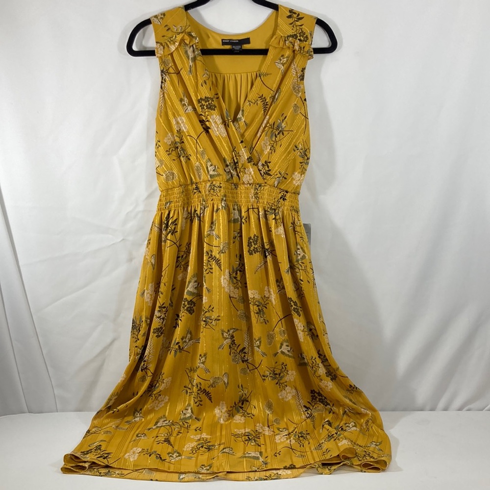 NWT Maggy London gold dress